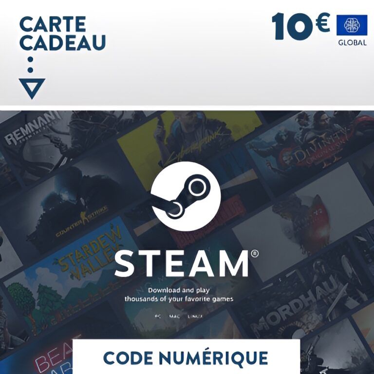 cartes steam 10 euro