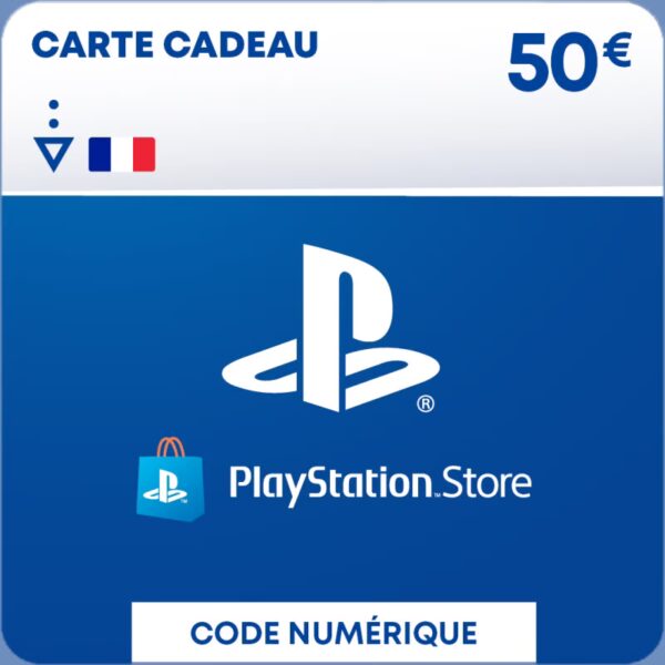 Cartes PSN 50 EURO ( FR ) Clé Playstation Network France