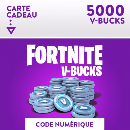 Cartes 5000 V-bucks