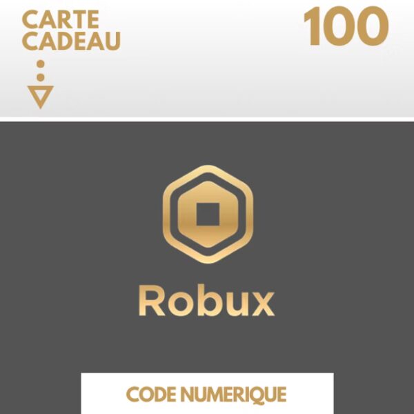 cartes 100 robux roblox