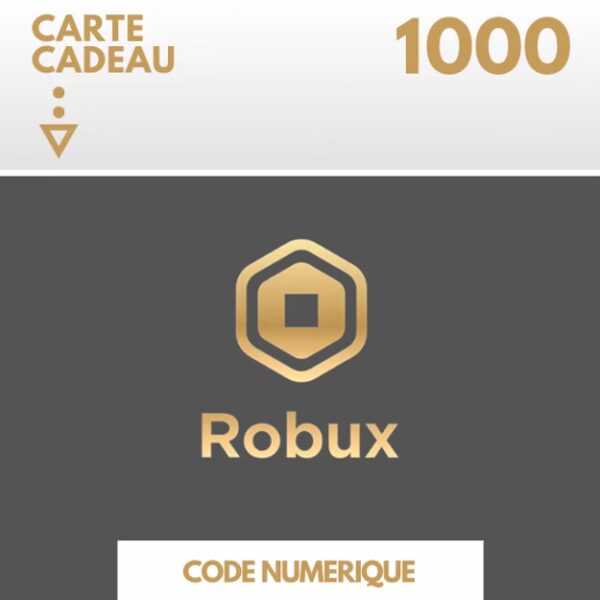 Cartes 1000 robux