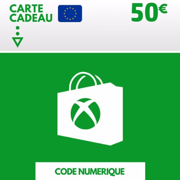 Cartes XBOX 50 EURO - Europe - MICROSOFT