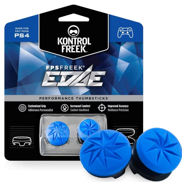 Joysticks de Précision – KontrolFreek FPS Freek Edge – Compatibles PS4 / PS5 – Bleu