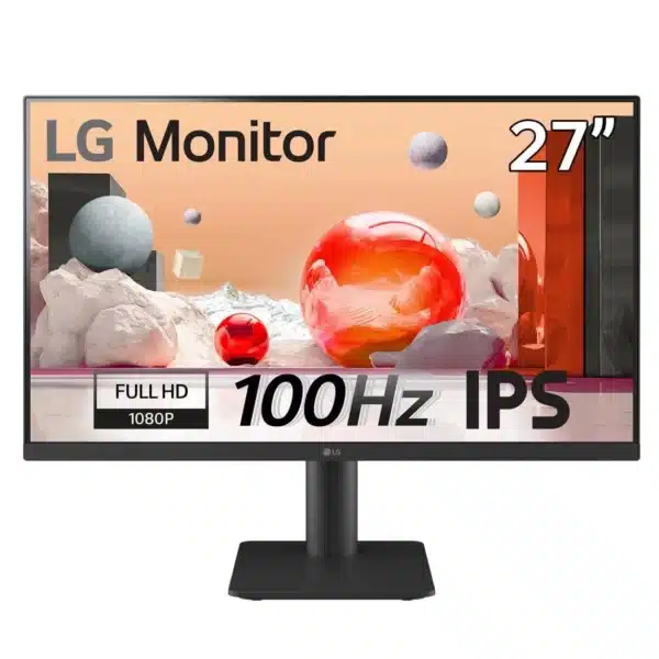 Moniteur LG 27 Pouces IPS – Full HD 100Hz – Réglable en Hauteur